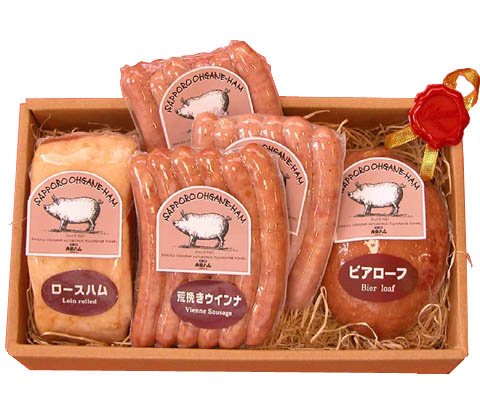 色々なソーセージを詰め合わせたバラエティーセット♪