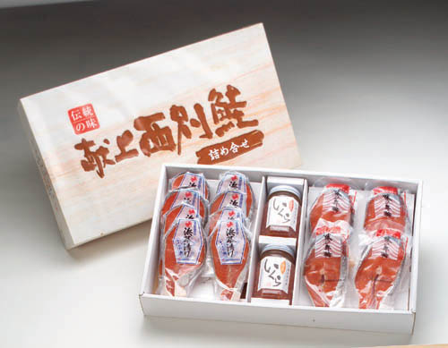 味の年輪4切・本物浜茶漬け8切・いくら醤油漬け140g・いくら塩漬け140g のバラエティセット!