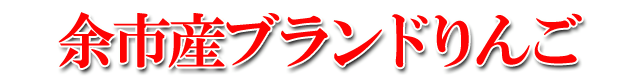 北海道 余市産 シャキシャキのりんご 香りと果汁が違います!