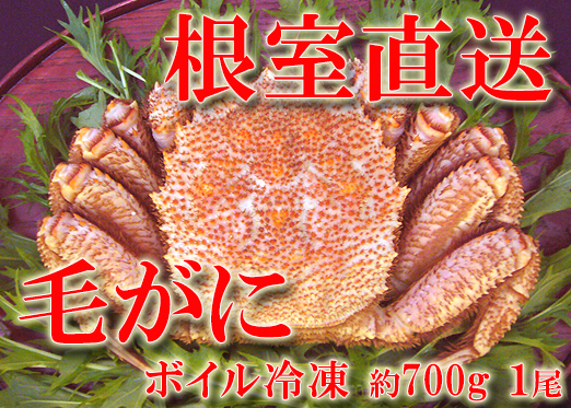 根室産の美味しい毛がに♪