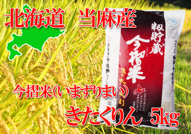北海道 当麻町 JAとうま 今摺米 きたくりん 5kg