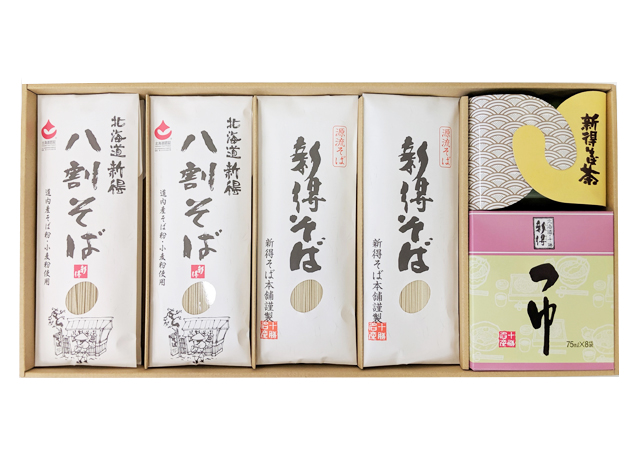 北海道 新得そば・めんつゆセット