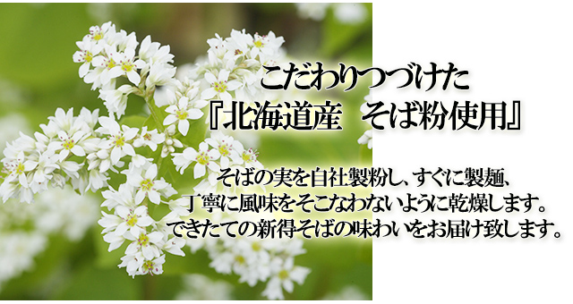 北海道 新得そば・めんつゆセット