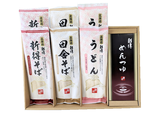 北海道　新得そば・新得うどんセット　