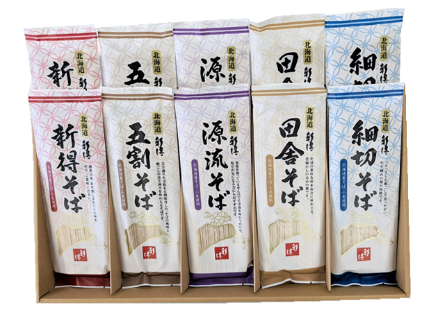 北海道　新得そばセット　