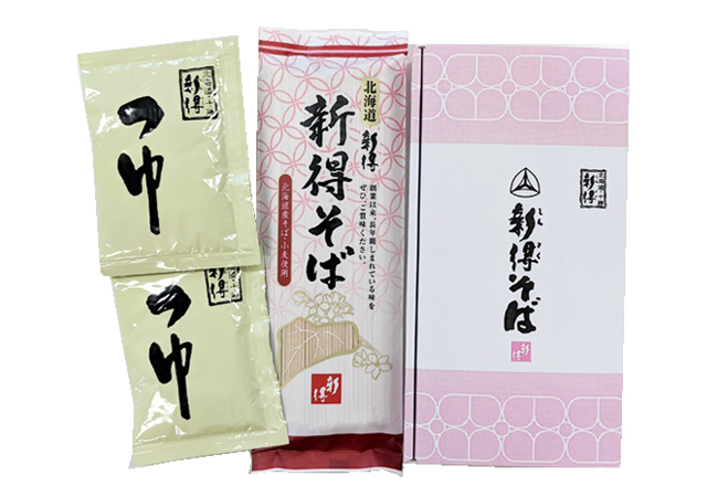 北海道　新得そば・めんつゆセット　