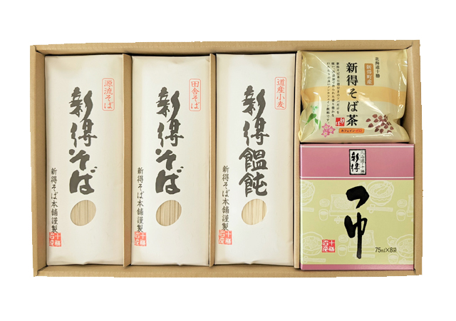 北海道　新得そば・新得うどんセット　