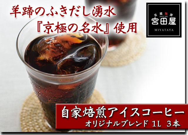 札幌 宮田屋珈琲 宮田屋珈琲 自家焙煎アイスコーヒー 2L 2本
