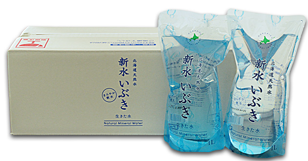 国内初　無殺菌　無除菌　ナチュラルミネラルウォーター　北海道　天然水　新水いぶき　しんすいいぶき　