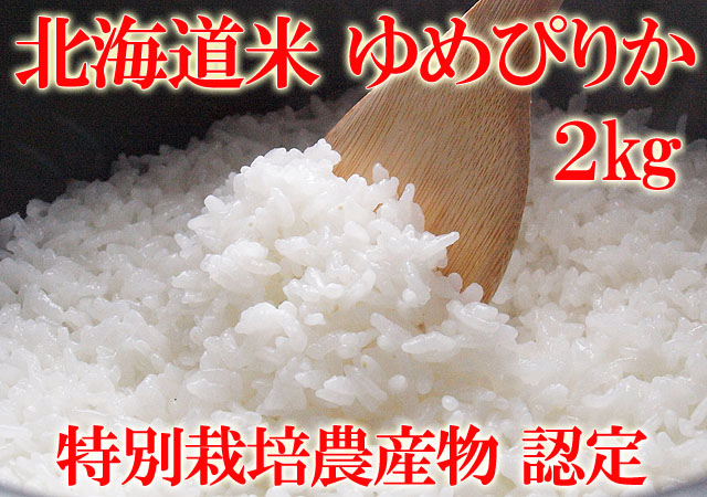 北海道米 お米 南幌町 ゆめぴりか 美味しい北海道米 2kg